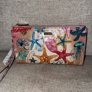 Brahmin Starlight Daisy Wristlet